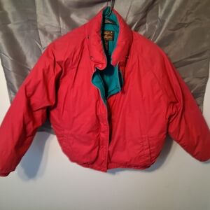 Eddie Bauer Blue and Red Jacket